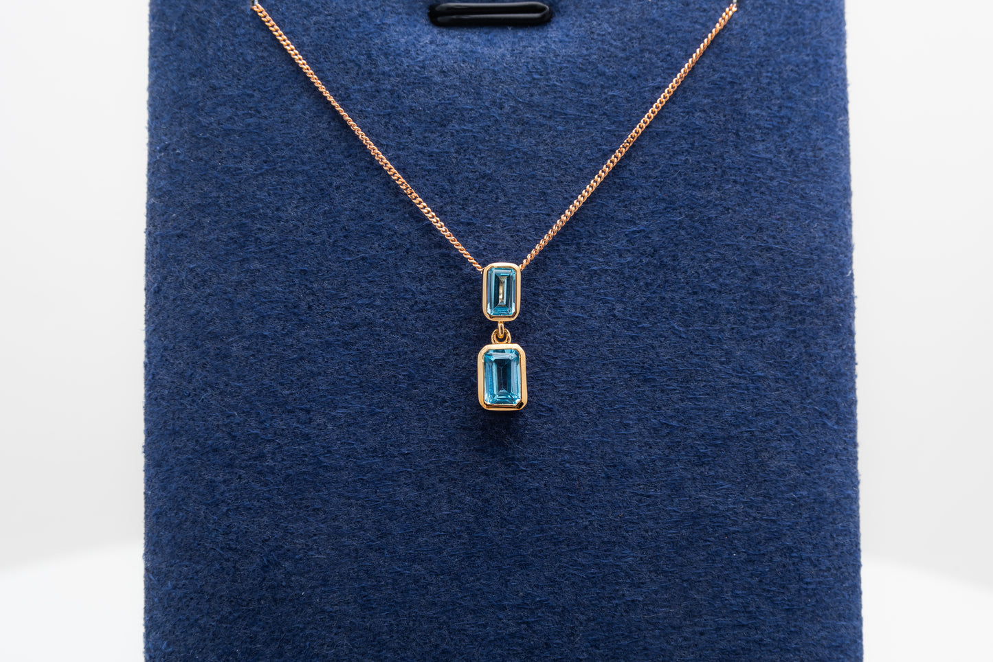Topaz Drop Pendant