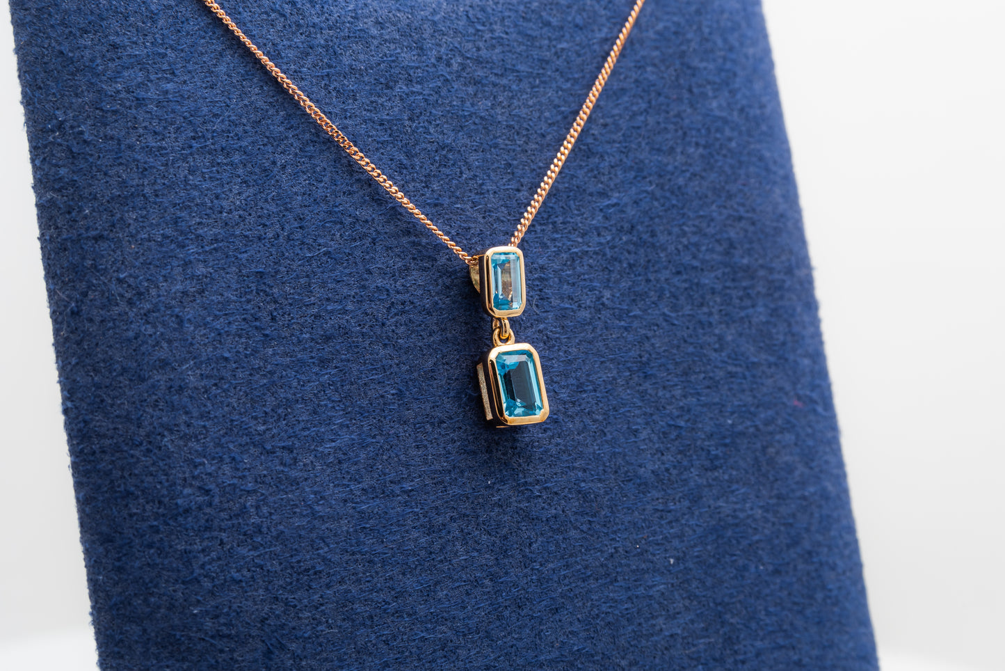 Topaz Drop Pendant