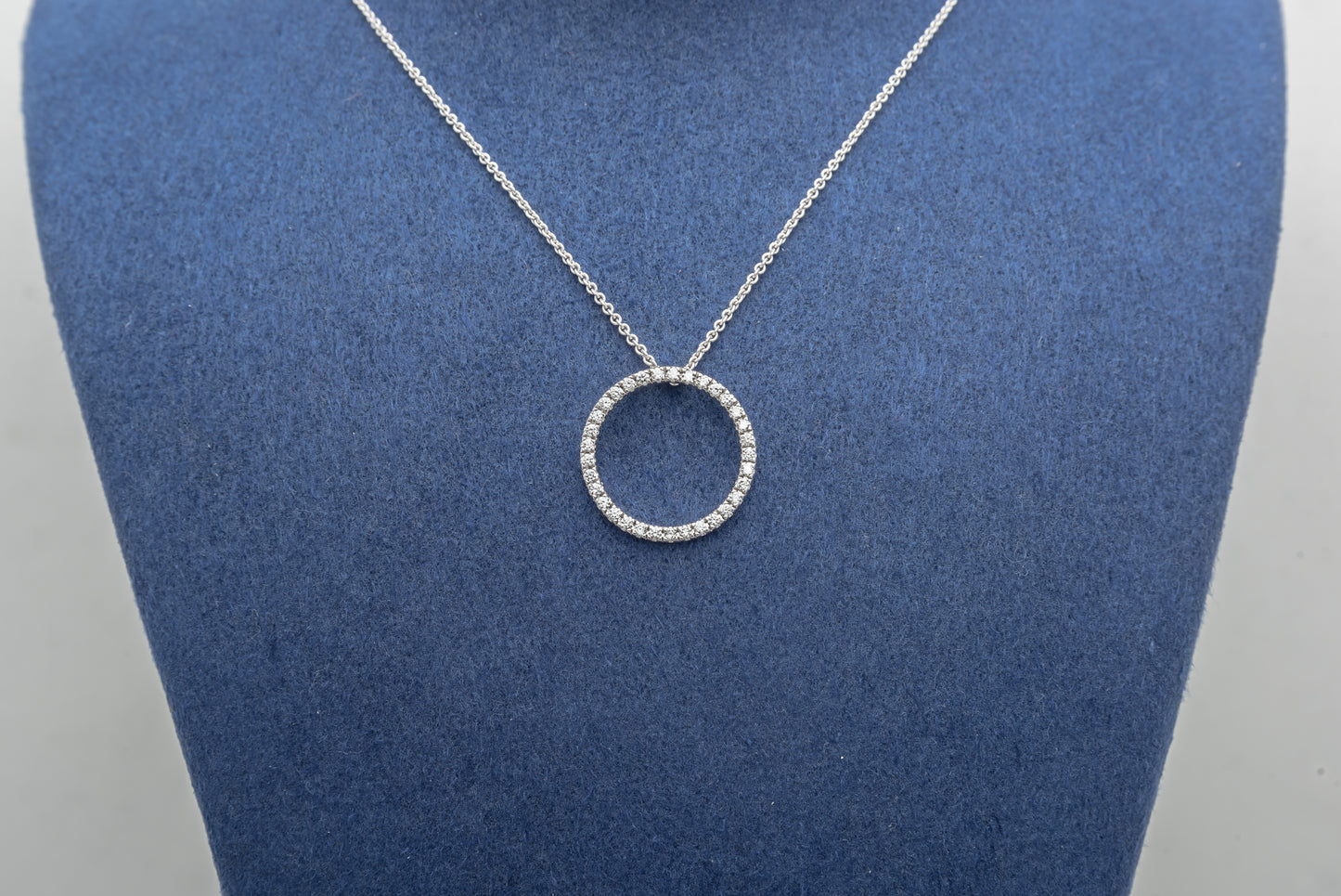 Diamond Halo Pendant