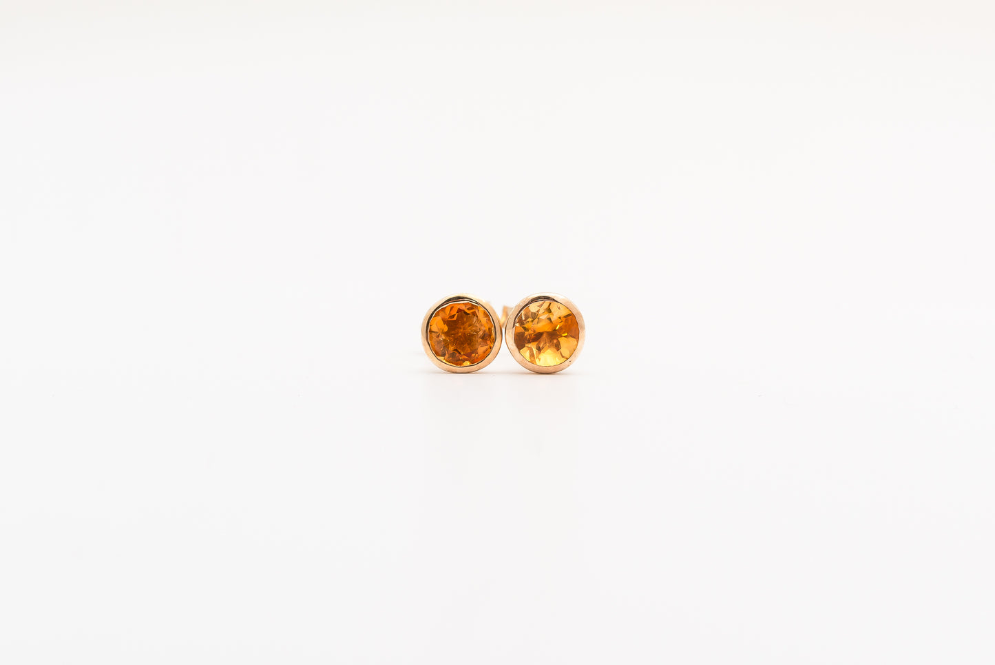 Citrine Studs