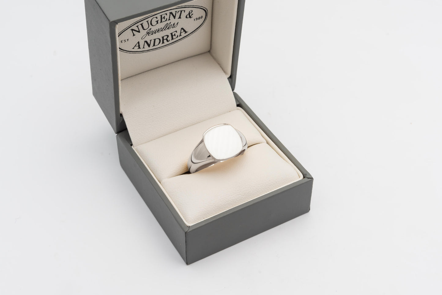 Cushion Signet Ring