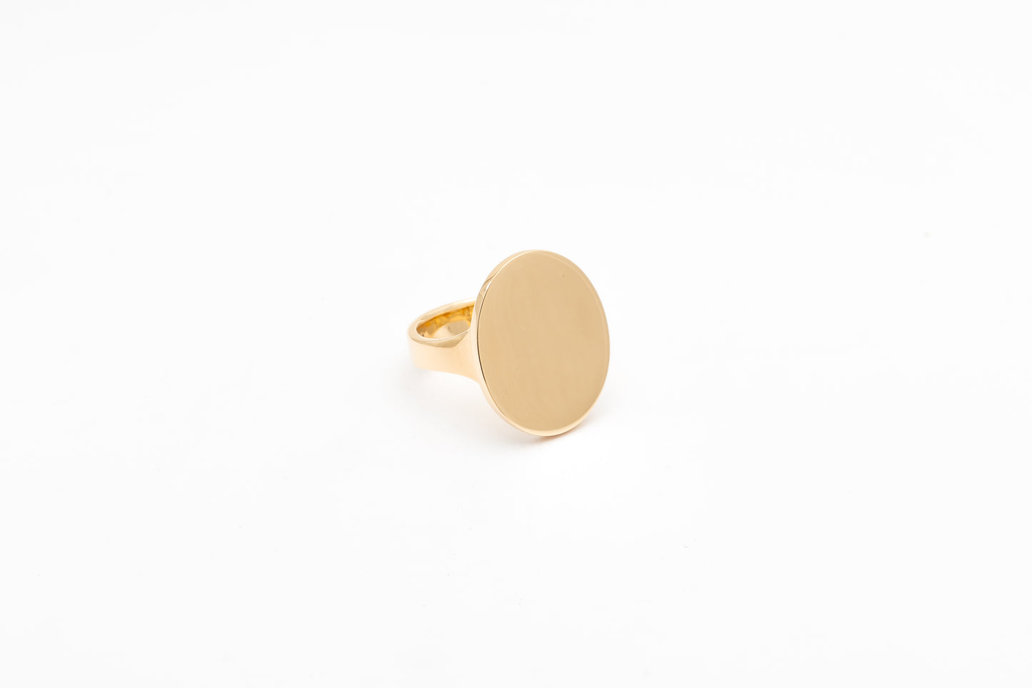Large Oval Signet Ring