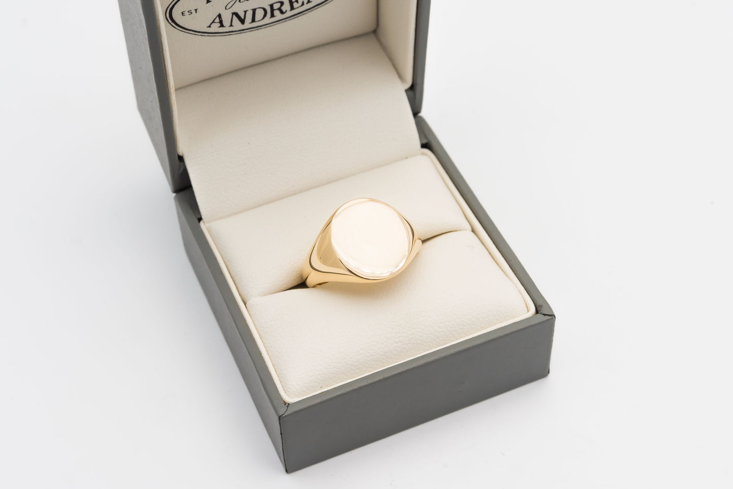 Mid Sized Oval Signet Ring