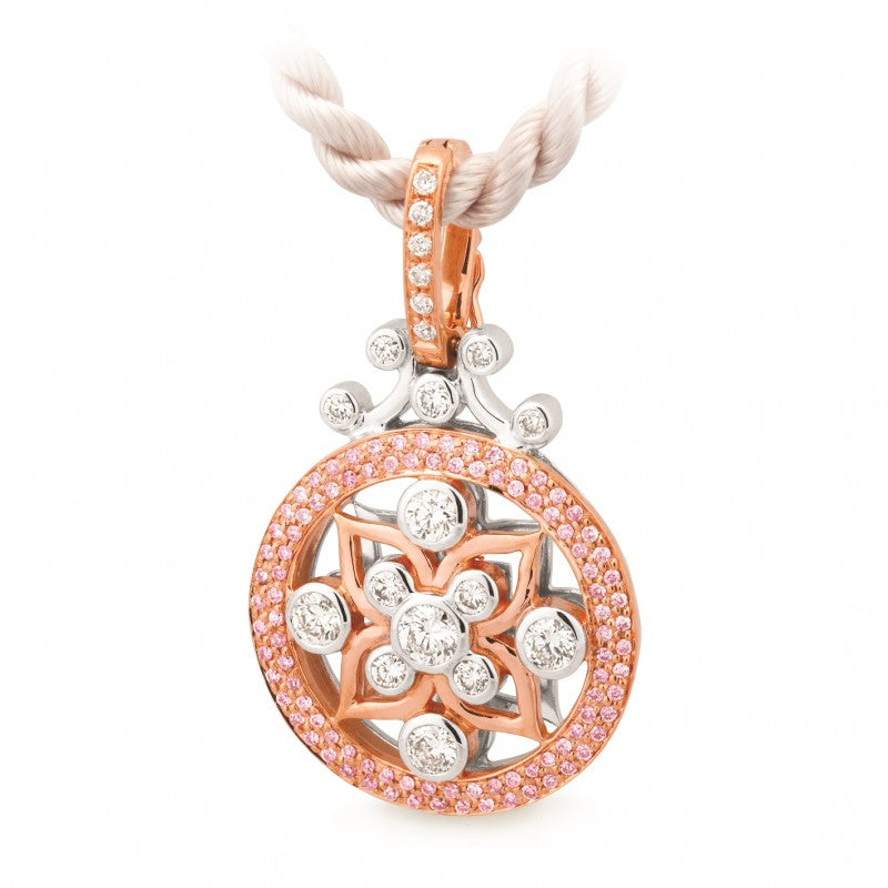 Argyle Pink Diamond Pave Pendant