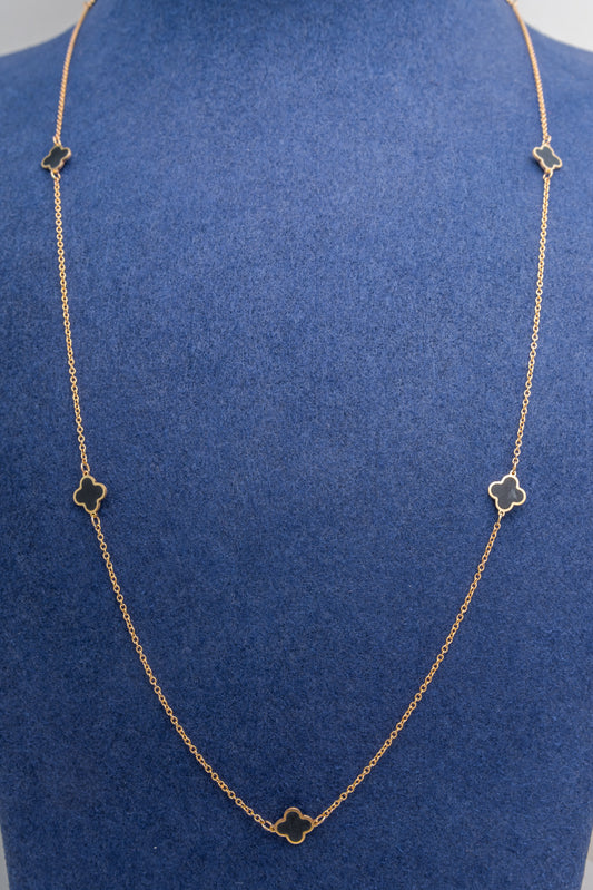 Black Clover Necklace