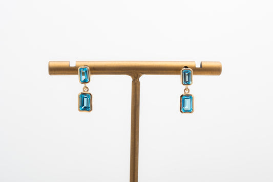 Topaz Drop Earrings