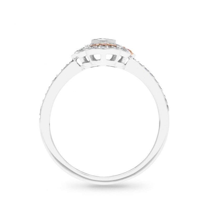Art Deco Argyle Pink Diamond Ring