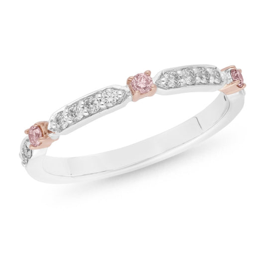 Argyle Pink Diamond Bar Band