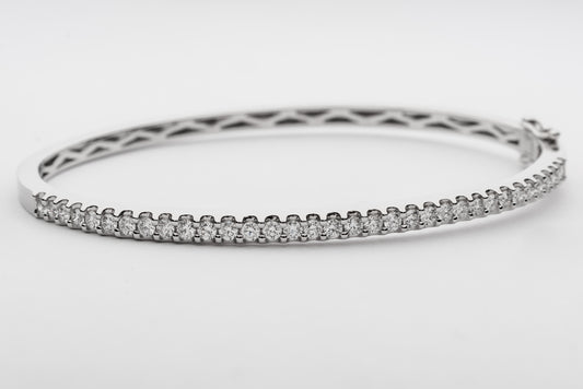 1ct Diamond Bangle