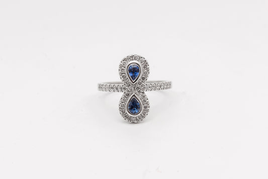 Ceylon Sapphire Dress Ring