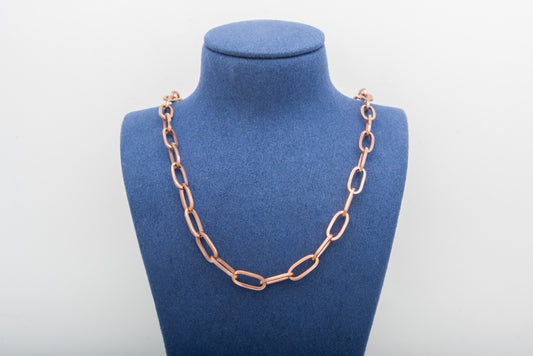 Rose Gold Paperclip Chain