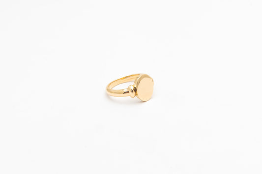 Small Oval Signet Ring