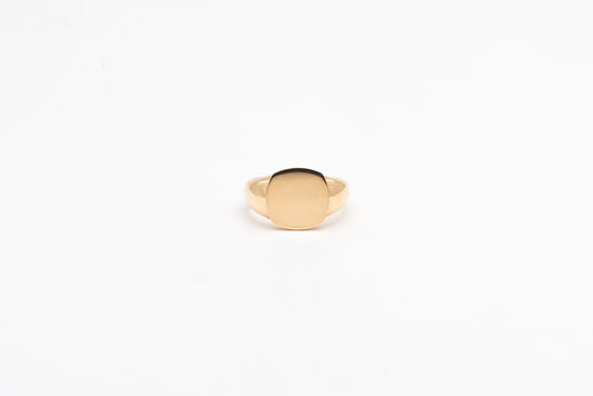 Cushion Signet Ring