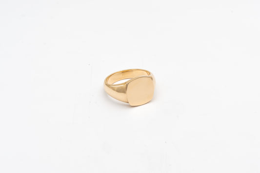 Cushion Signet Ring