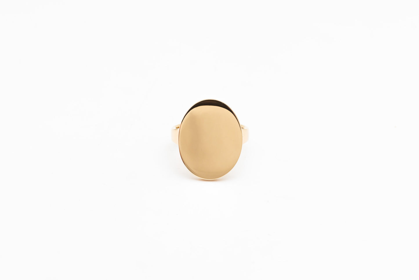 Large Oval Signet Ring