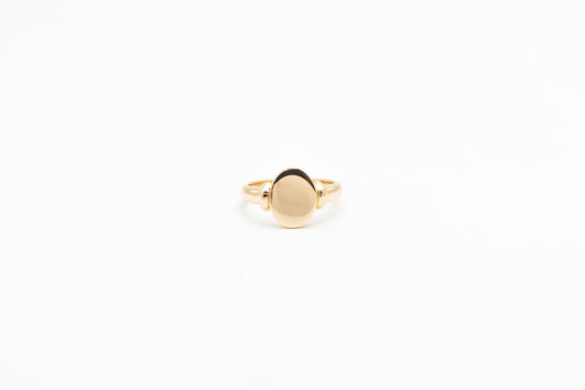 Small Oval Signet Ring