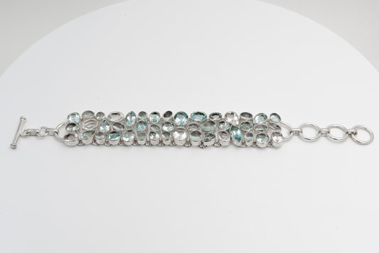 Multi Topaz Bracelet