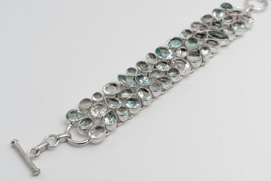 Multi Topaz Bracelet
